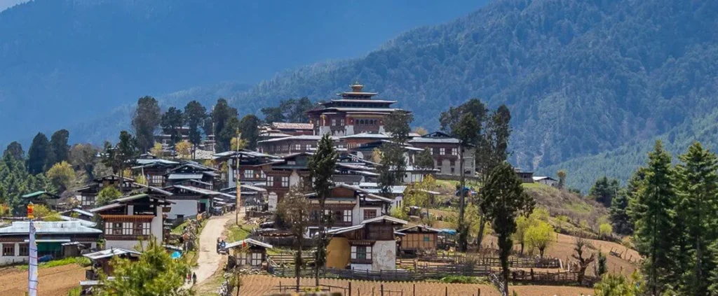 bhutan tourism places - Gangtey Valley