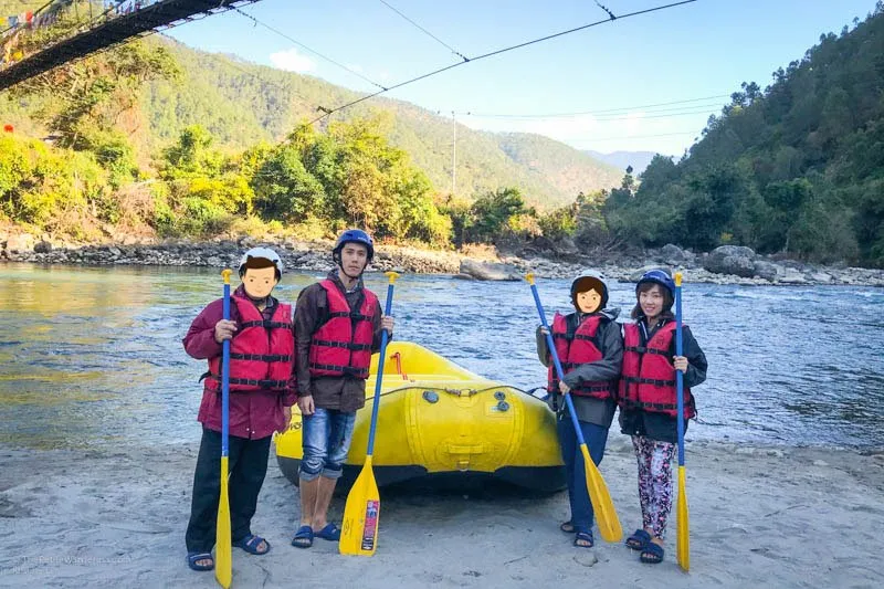 Bhutan River Rafting