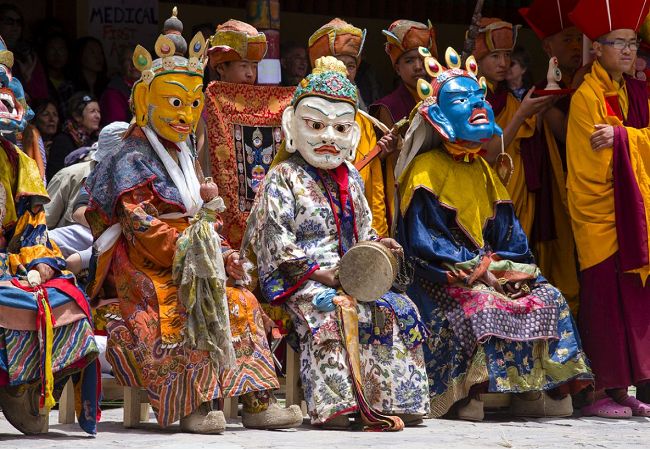 Cham Dances – Masked Monks Depicting Good vs Evil
