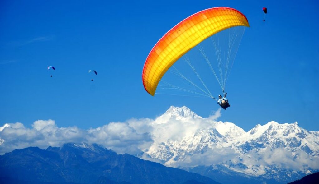Paragliding in Sikkim