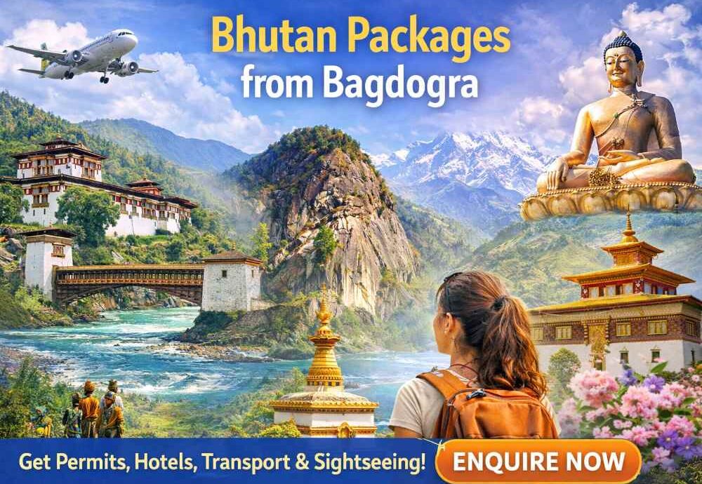 Bhutan Packages from Bagdogra