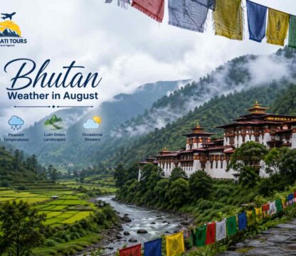 Bhutan Weather in August